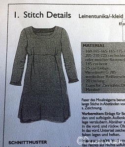 Zeichnung Kleid