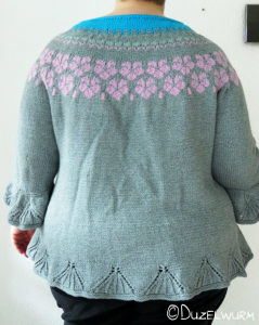 Fertige Jacke Rücken