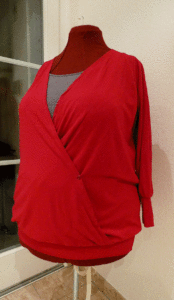 Pinkes Wickelshirt