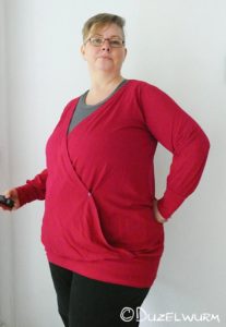 Pinkes Wickelshirt