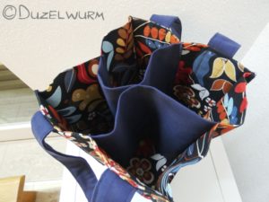 Flaschentasche Innenansicht