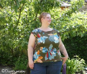 Sommershirt Minna in French Terry