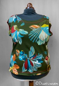 Sommershirt Minna in French Terry mit Halsbeleg