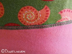 Teilung mit Covernaht